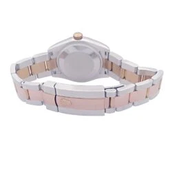 Miller Montre ROLEX "Datejust" Acier, Or Rose, Diamants, Nacre Rose -Castafiore Boutique montre rolex datejust acier or rose diamants nacre rose 578808