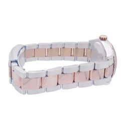 Miller Montre ROLEX "Datejust" Acier, Or Rose, Diamants, Nacre Rose -Castafiore Boutique montre rolex datejust acier or rose diamants nacre rose 969039