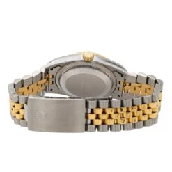 Montre ROLEX "Datejust" Or Jaune Et Acier -Castafiore Boutique montre rolex datejust or jaune et acier 114106