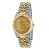 Montre ROLEX "Datejust" Or Jaune Et Acier 7 Montre ROLEX "Datejust" Or Jaune Et Acier -Castafiore Boutique montre rolex datejust or jaune et acier 645523