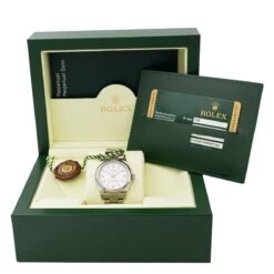 Montre ROLEX "Oyster Perpetual 177200" En Acier -Castafiore Boutique montre rolex oyster perpetual 177200 en acier 323624