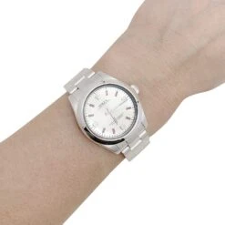 Miller Montre Rolex, "Oyster Perpetual", Acier. -Castafiore Boutique montre rolex oyster perpetual acier 109806