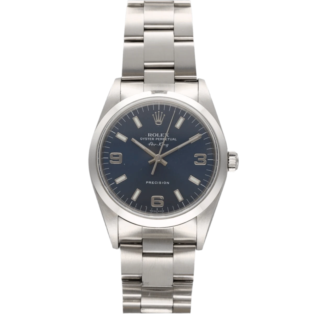 Montre Rolex "Oyster Perpetual Air King" En Acier 1 Montre Rolex "Oyster Perpetual Air King" En Acier