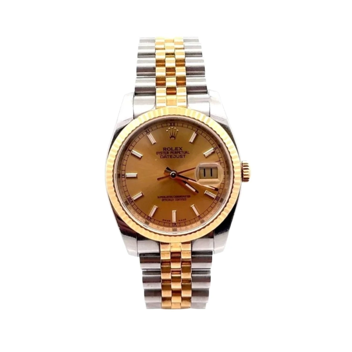 Montre ROLEX "Oyster Perpetual Datejust" En Acier Et Or Jaune 1 Montre ROLEX "Oyster Perpetual Datejust" En Acier Et Or Jaune
