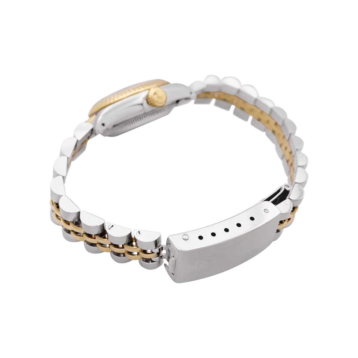 Miller Montre ROLEX "Oyster Perpetual Datejust" En Or Jaune Et Acier 4 Miller Montre ROLEX "Oyster Perpetual Datejust" En Or Jaune Et Acier – Image 4