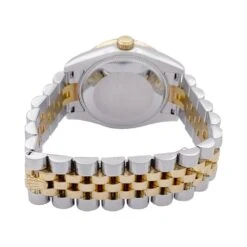 Miller Montre ROLEX "Oyster Perpetual Datejust"en Or Jaune, Acier, Nacre Et Diamants -Castafiore Boutique montre rolex oyster perpetual datejusten or jaune acier nacre et diamants 365438