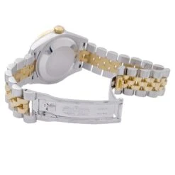 Miller Montre ROLEX "Oyster Perpetual Datejust"en Or Jaune, Acier, Nacre Et Diamants -Castafiore Boutique montre rolex oyster perpetual datejusten or jaune acier nacre et diamants 667343