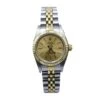 Montre ROLEX "Oyster Perpetual" En Or Jaune Et Acier -Castafiore Boutique montre rolex oyster perpetual en or jaune et acier 476400