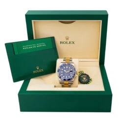 Montre ROLEX "Submariner" En Or Jaune Et Acier 10 Montre ROLEX "Submariner" En Or Jaune Et Acier -Castafiore Boutique montre rolex submariner en or jaune et acier 458859