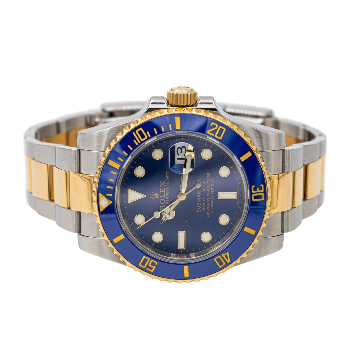 Montre ROLEX "Submariner" En Or Jaune Et Acier 4 Montre ROLEX "Submariner" En Or Jaune Et Acier – Image 4