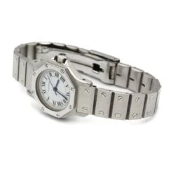 Montre Automatique CARTIER "Santos Octagon" En Acier 7 Montre Automatique CARTIER "Santos Octagon" En Acier -Castafiore Boutique montre santos octagon cartier 292237