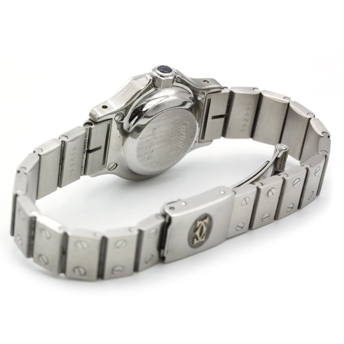 Montre Automatique CARTIER "Santos Octagon" En Acier 4 Montre Automatique CARTIER "Santos Octagon" En Acier – Image 4