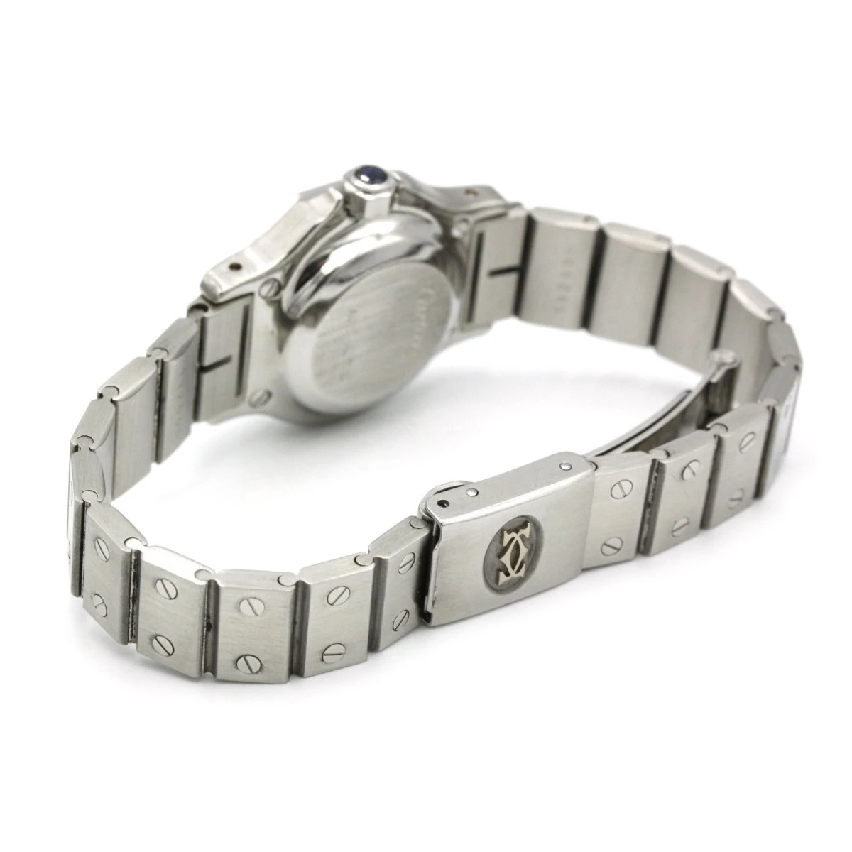 Montre Automatique CARTIER "Santos Octagon" En Acier 5 Montre Automatique CARTIER "Santos Octagon" En Acier – Image 5