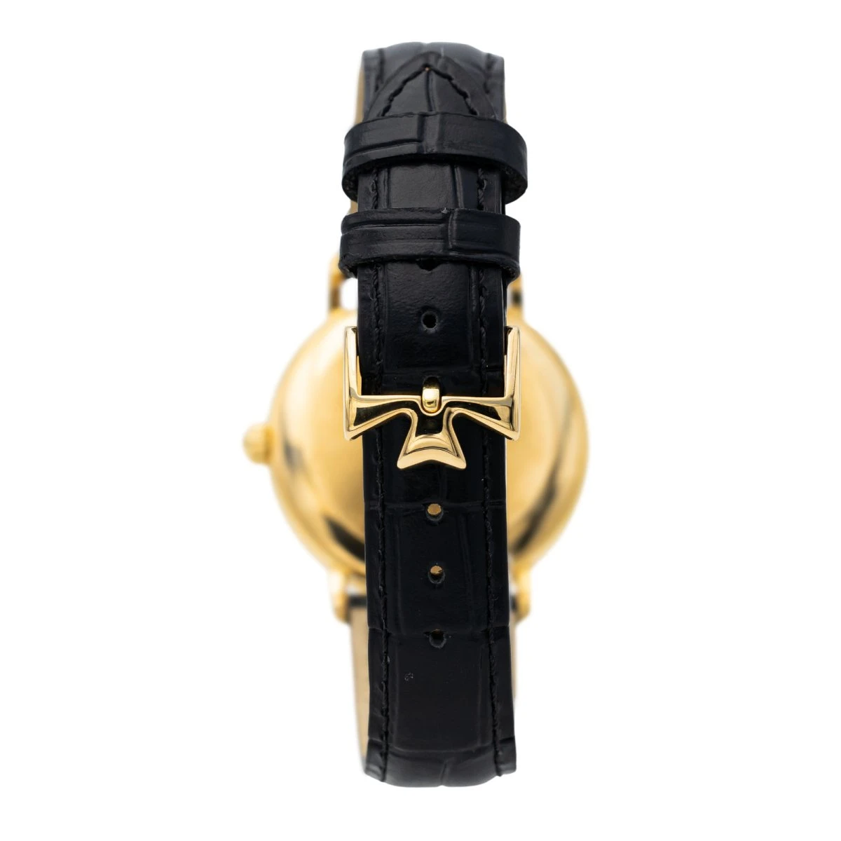 Montre VACHERON CONSTANTIN "L'anglaise 05/2024" En Or Jaune Et Cuir 3 Montre VACHERON CONSTANTIN "L'anglaise 05/2024" En Or Jaune Et Cuir – Image 3