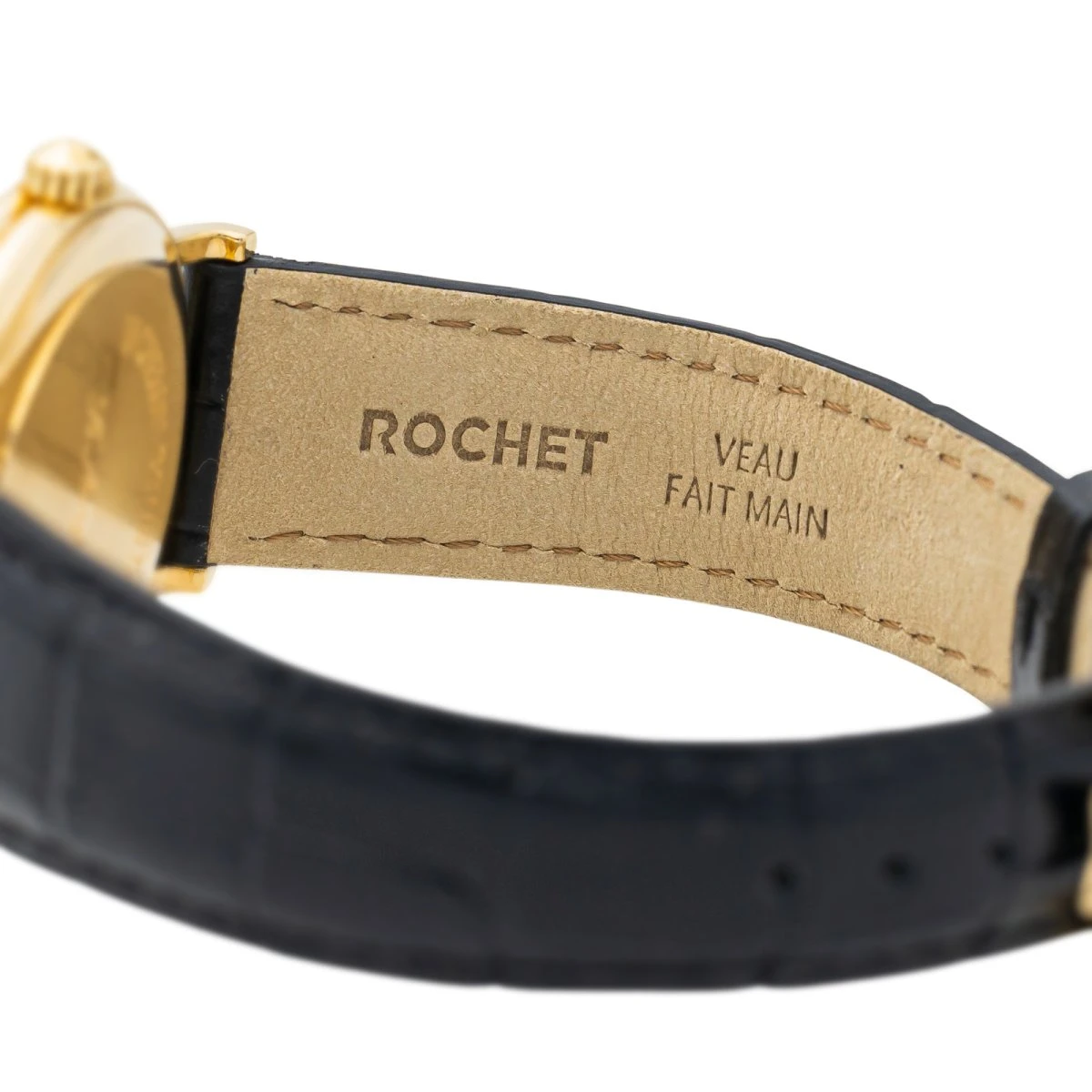 Montre VACHERON CONSTANTIN "L'anglaise 05/2024" En Or Jaune Et Cuir 7 Montre VACHERON CONSTANTIN "L'anglaise 05/2024" En Or Jaune Et Cuir – Image 7