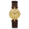 Montre Automatique VAN CLEEF & ARPELS En Or Jaune Et Cuir -Castafiore Boutique montre van cleef arpels en or jaune 481532