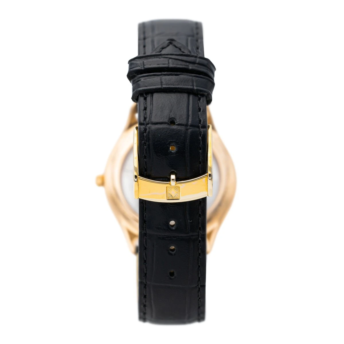 Montre Zenith "Elite" En Or Rose, Or Jaune, Argent Et Cuir 3 Montre Zenith "Elite" En Or Rose, Or Jaune, Argent Et Cuir – Image 3