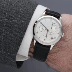 Montre ZENITH "Elite Réserve De Marche" En Acier 7 Montre ZENITH "Elite Réserve De Marche" En Acier -Castafiore Boutique montre zenith elite reserve de marche en acier 451483