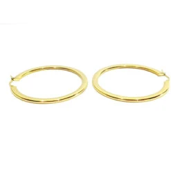 Boucles D'oreilles Créoles En Or Jaune 18 Carats 16 Boucles D'oreilles Créoles En Or Jaune 18 Carats -Castafiore Boutique paire de boucle doreille en or 539852