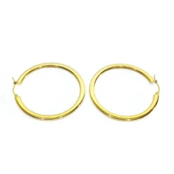 Boucles D'oreilles Créoles En Or Jaune 18 Carats 11 Boucles D'oreilles Créoles En Or Jaune 18 Carats -Castafiore Boutique paire de boucle doreille en or 598500