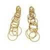 Boucles D'oreilles BUCCELLATI "Hawaii" En Or Jaune -Castafiore Boutique paire de boucles doreilles buccellati hawaii grand modele en or jaune 937601