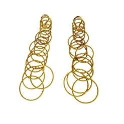 Boucles D'oreilles BUCCELLATI "Hawaii" En Or Jaune