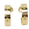Paire De Boucles D'oreilles CARTIER Love En Or Jaune -Castafiore Boutique paire de boucles doreilles cartier love en or jaune 136262