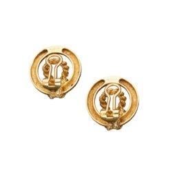 Paire De Clips D'oreilles Hermes En Or Jaune -Castafiore Boutique paire de clips doreilles hermes en or jaune 5295237