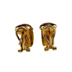 Paire De Demi Créoles En Or Jaune Et Diamants 6 Paire De Demi Créoles En Or Jaune Et Diamants -Castafiore Boutique paire de demi creoles en or jaune et diamants 610221