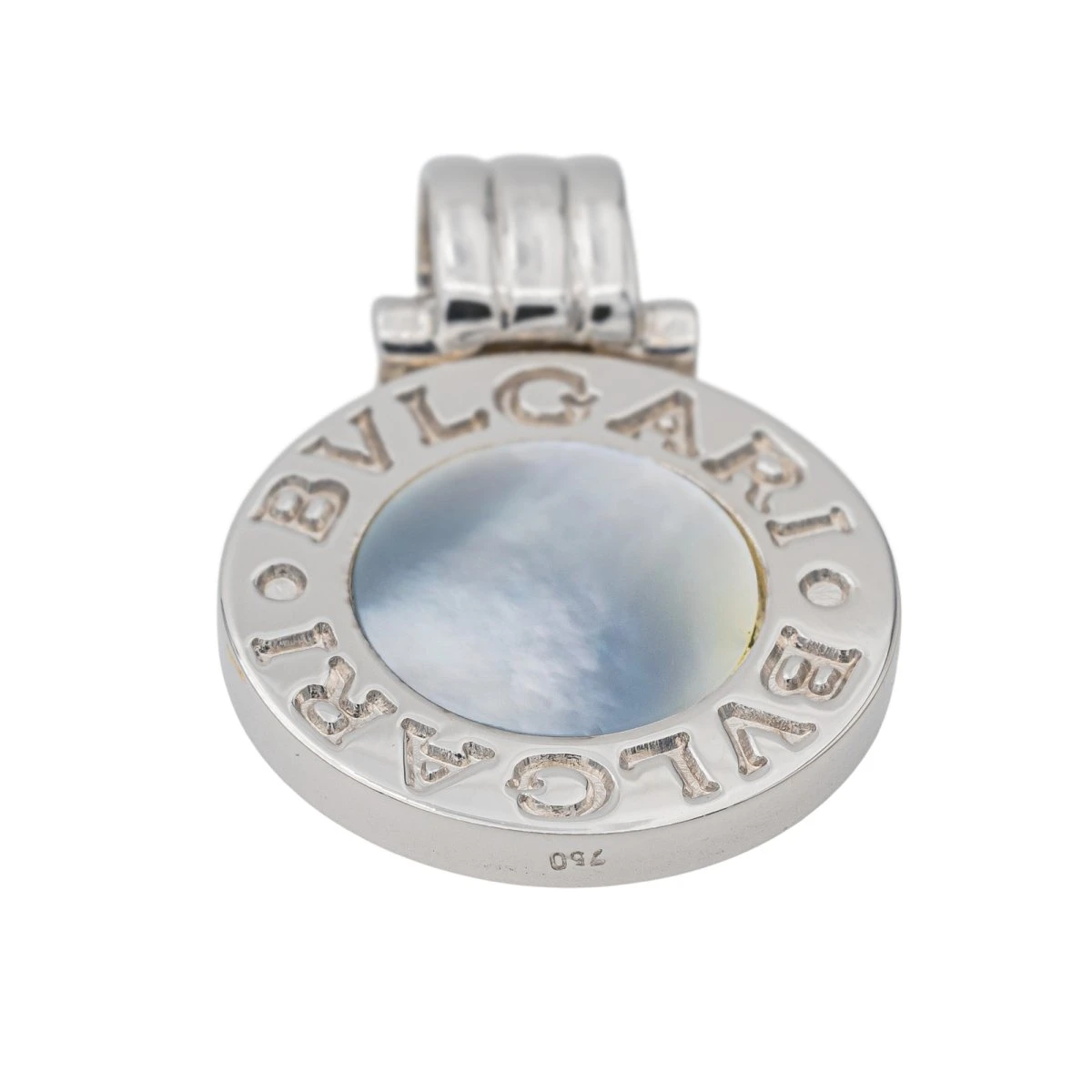 Pendentif BULGARI En Or Blanc Et Onyx 3 Pendentif BULGARI En Or Blanc Et Onyx – Image 3
