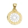 Pendentif BULGARI "Tondo" En Or Jaune Et Blanc -Castafiore Boutique pendentif bulgari tondo en or jaune et blanc 381559