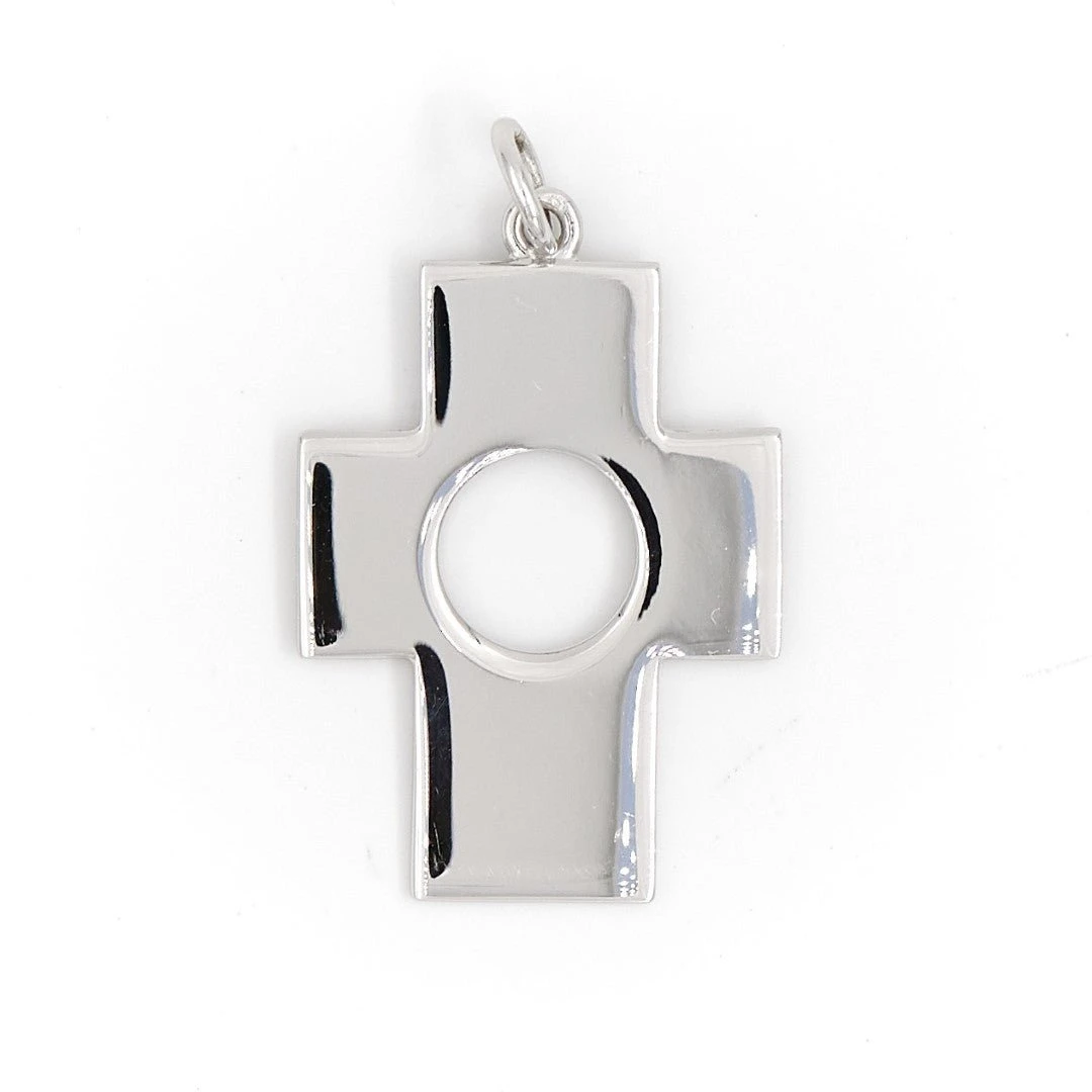 Pendentif Croix En Or Blanc 6 Pendentif Croix En Or Blanc – Image 6