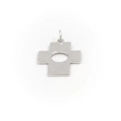 Pendentif Croix En Or Blanc 8 Pendentif Croix En Or Blanc -Castafiore Boutique pendentif croix en or blanc 556556
