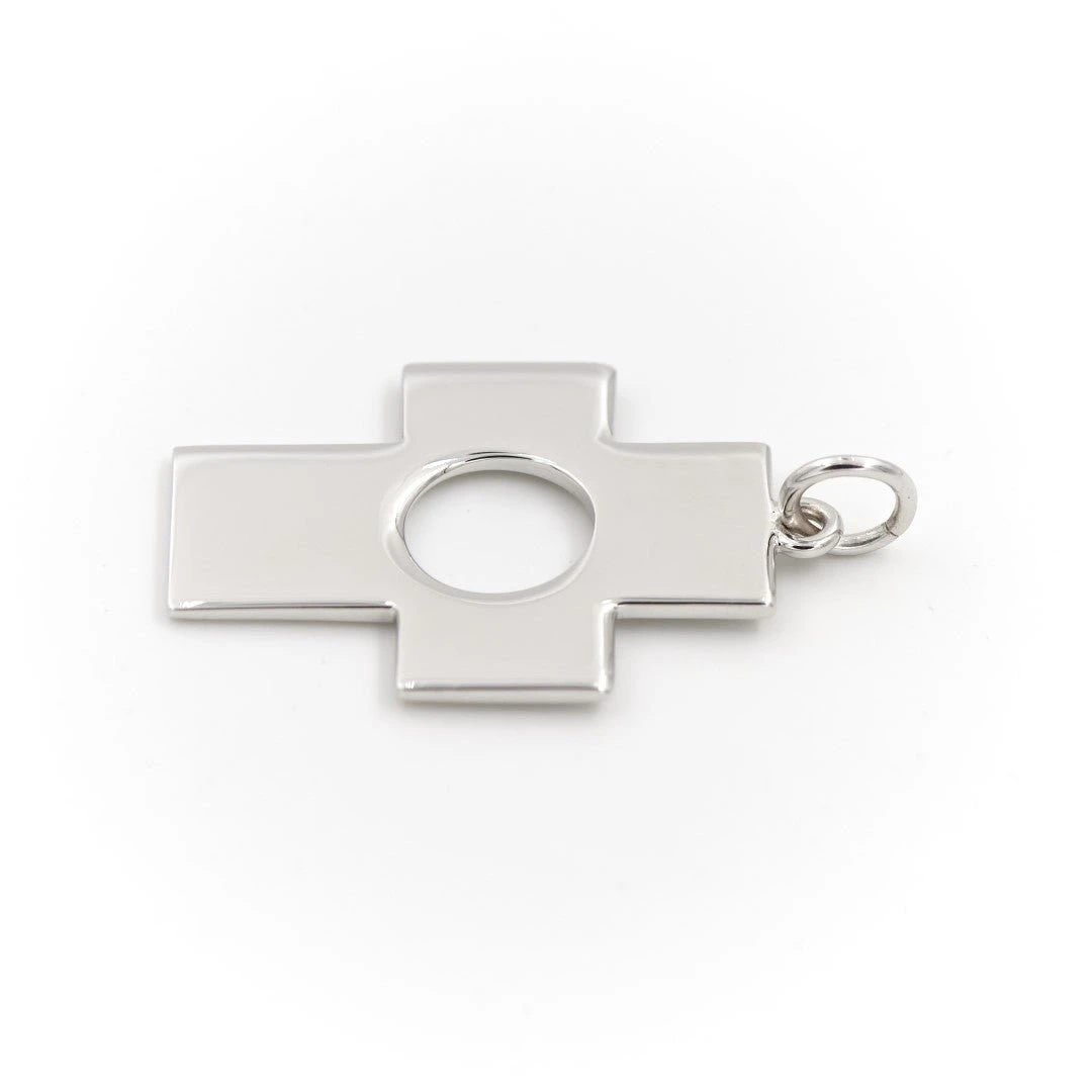 Pendentif Croix En Or Blanc 4 Pendentif Croix En Or Blanc – Image 4