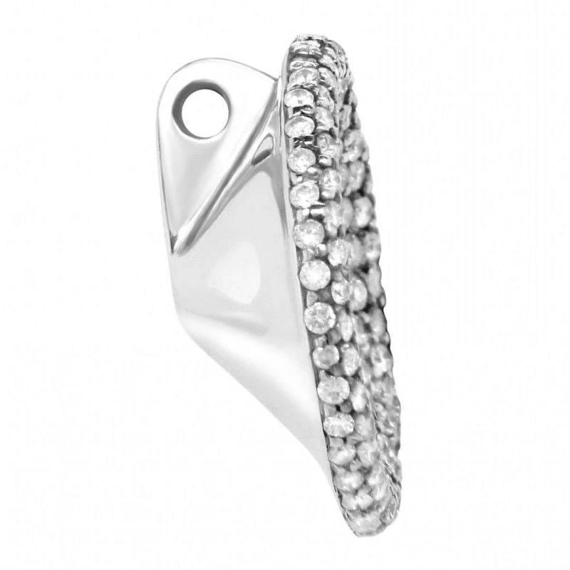 Pendentif Disque Or Gris Diamants 2 Pendentif Disque Or Gris Diamants – Image 2