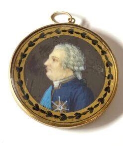 Pendentif En Or Et Miniature Louis XVI , époque 18º Siècle -Castafiore Boutique pendentif en or et miniature louis xvi epoque 18o siecle 226417
