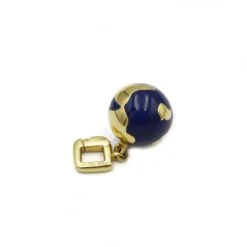 Pendentif LOUIS VUITTON "Globe" En Or Jaune Et Diamant