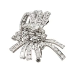 Pendentif Or Blanc Diamant -Castafiore Boutique pendentif or blanc diamant 884643