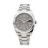 Montre ROLEX "Datejust 41" En Acier, Bracelet Oyster