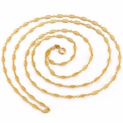 Sautoir Filigrané En Or Jaune -Castafiore Boutique sautoir filigrane en or jaune 769890