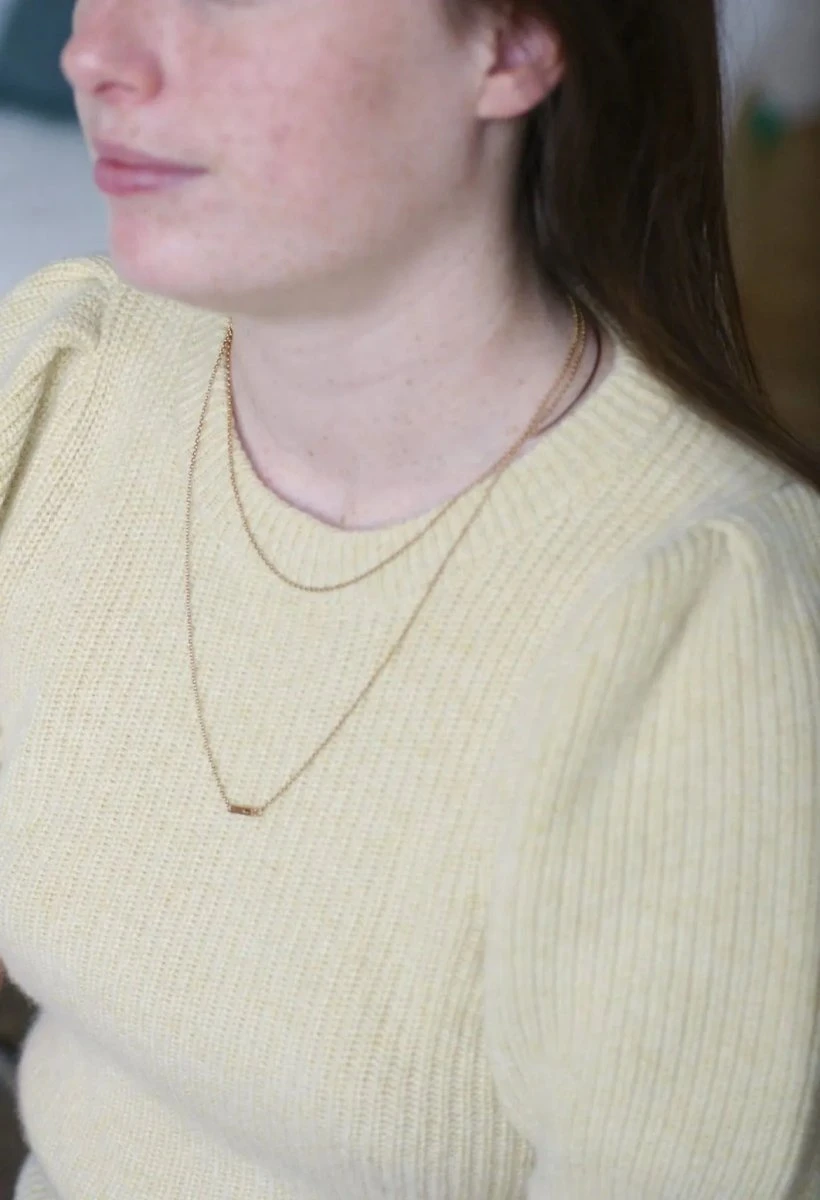 Sautoir Fin En Or Jaune 3 Sautoir Fin En Or Jaune – Image 3