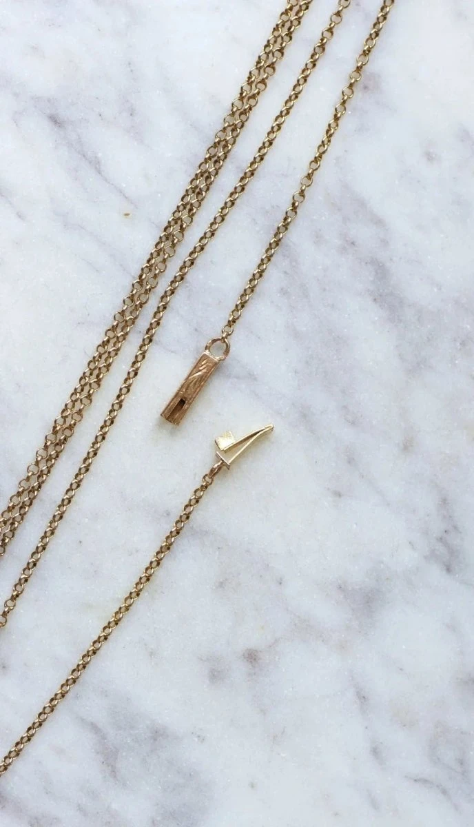 Sautoir Fin En Or Jaune 7 Sautoir Fin En Or Jaune – Image 7