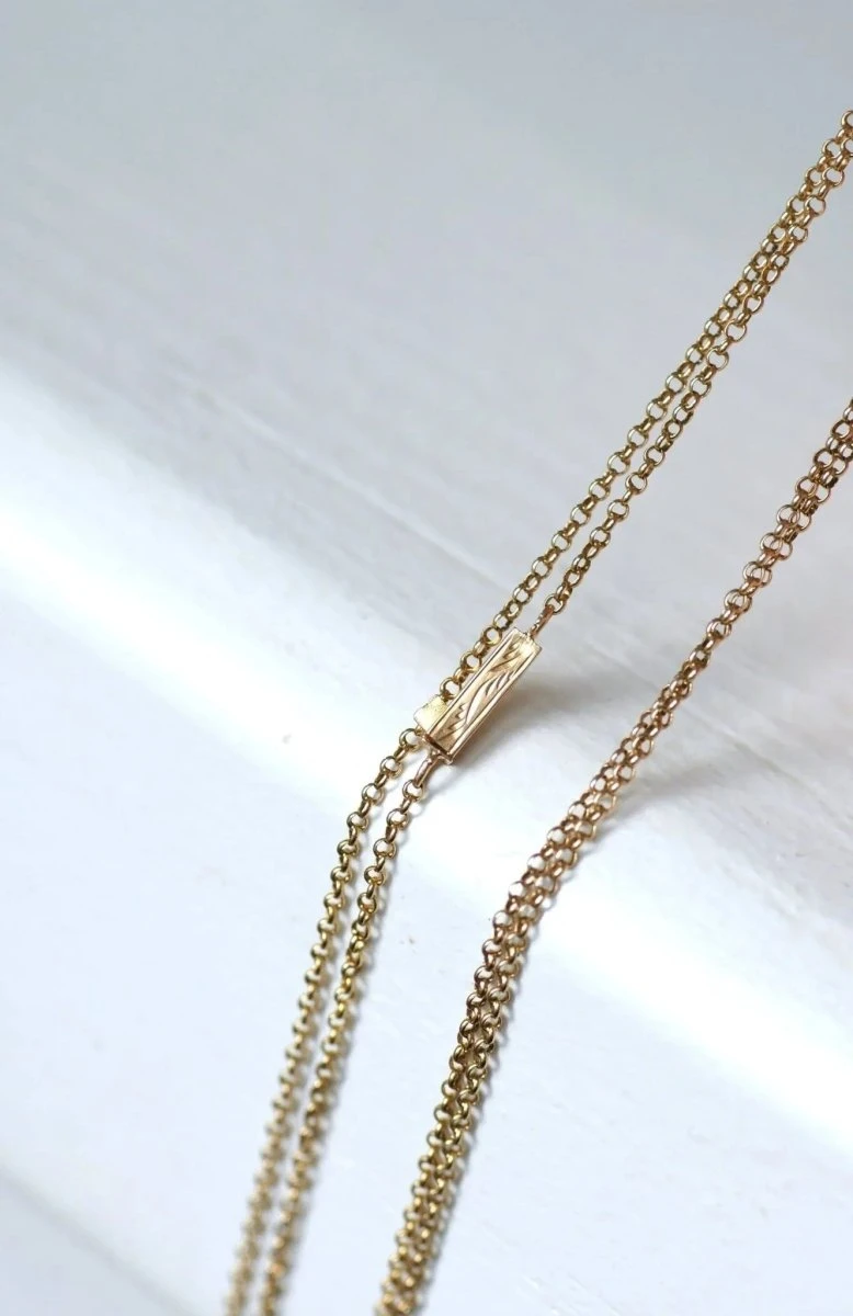 Sautoir Fin En Or Jaune 4 Sautoir Fin En Or Jaune – Image 4