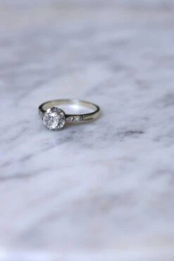 Solitaire Art Déco Diamant 0.50 Ct 12 Solitaire Art Déco Diamant 0.50 Ct -Castafiore Boutique solitaire art deco diamant 050 ct 451967