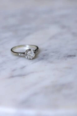 Solitaire Art Déco Diamant 0.50 Ct 14 Solitaire Art Déco Diamant 0.50 Ct -Castafiore Boutique solitaire art deco diamant 050 ct 547623