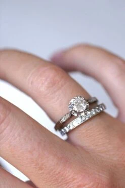 Solitaire Art Déco Diamant 0.50 Ct 16 Solitaire Art Déco Diamant 0.50 Ct -Castafiore Boutique solitaire art deco diamant 050 ct 792430