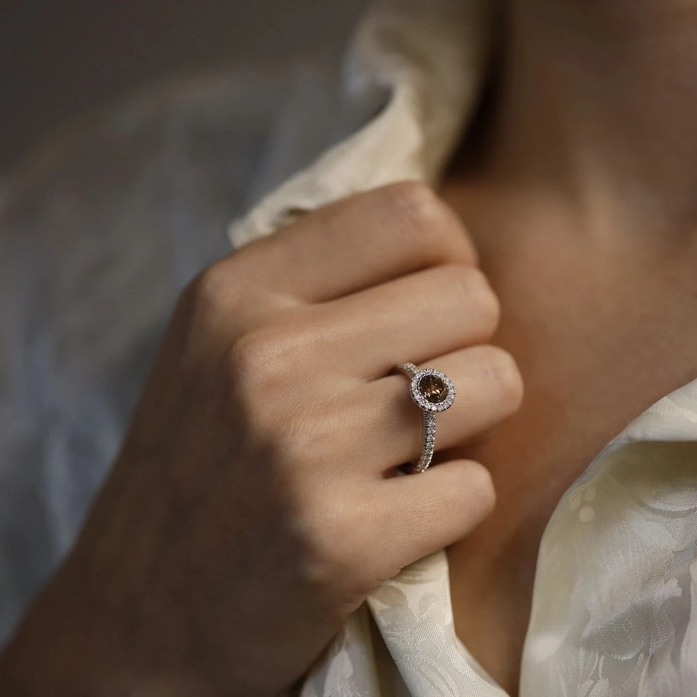 Bague Solitaire DE BEERS En Platine Et Diamants 6 Bague Solitaire DE BEERS En Platine Et Diamants – Image 6