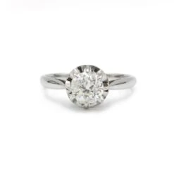 Solitaire - Or & Diamant 0,90 Carat