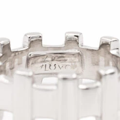 Bague Alliance ZOLOTAS En Or Blanc -Castafiore Boutique zolotas bague alliance or blanc 672347