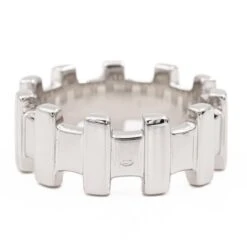 Bague Alliance ZOLOTAS En Or Blanc -Castafiore Boutique zolotas bague alliance or blanc 890074